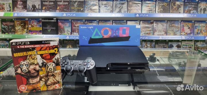 PS3 Slim 320Gb + игры - обмен - Игровой магазин