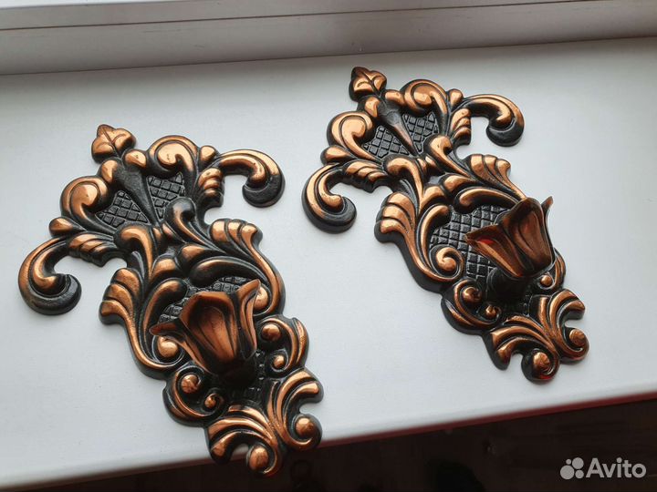 Настенная бра подсвечник СССР