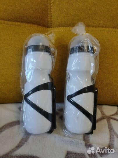 Флягодержатель для велосипеда + бутылка для воды