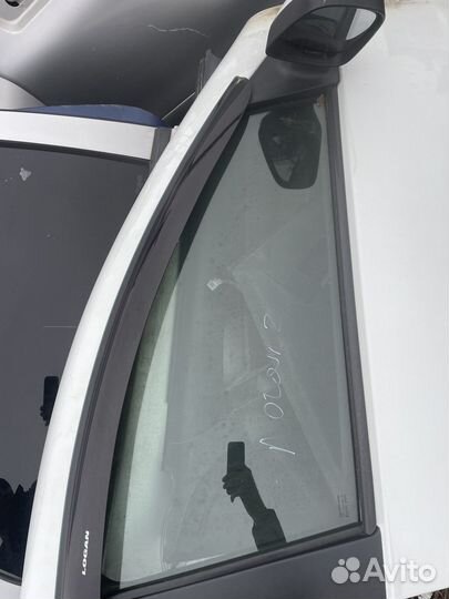 Стекла дверей рено логан 2
