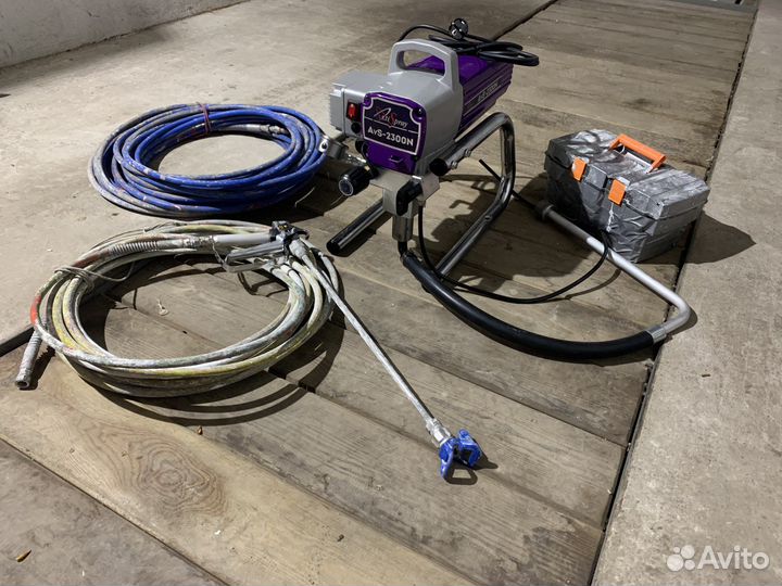 Аренда окрасочного аппарата