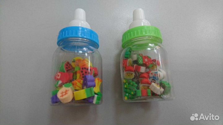 Набор ластиков - машинки