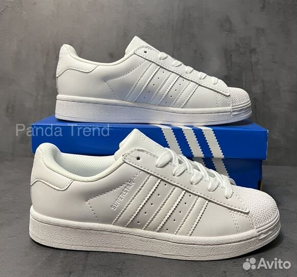 Кроссовки Adidas Superstar белые