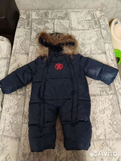 Зимний комбинезон для мальчика 86