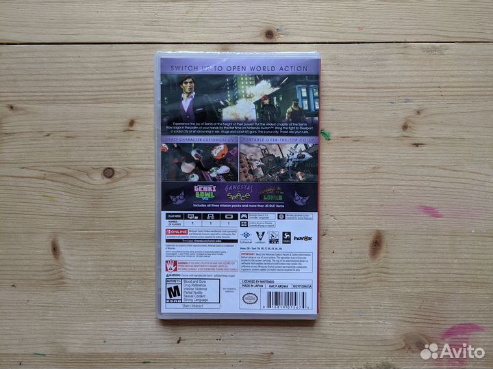 Saint's Row 3 Deluxe Pack для Nintendo Switch