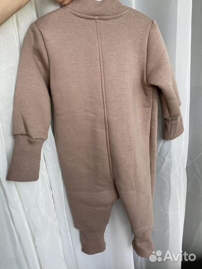 Комбинезон новый флисовый утепленный 68