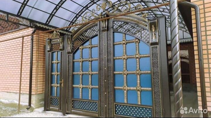 Кованые ворота