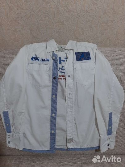 Рубашки на мальчика 146 152