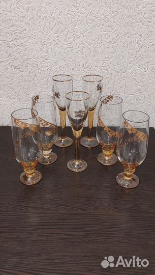 Фужеры, рюмки