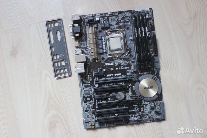 H55 z77от asus ATX lga1156 lga1155 можно с цп