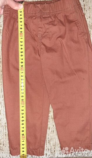 Комплект cartes для мальчика джемпер и брюки 86