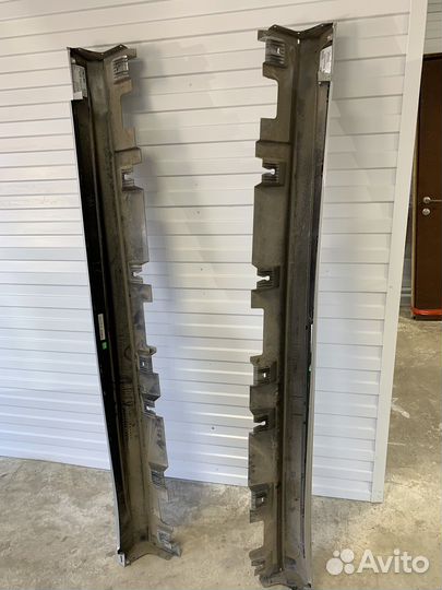 Накладки на пороги mercedes GLE купе 450 2021 с167