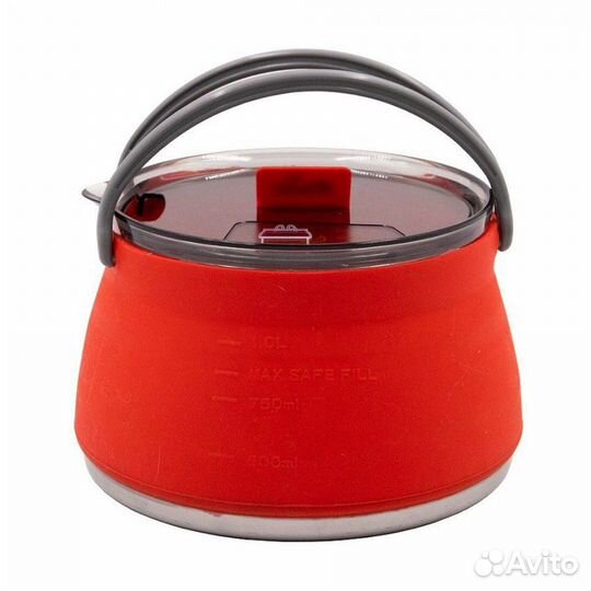 Чайник tramp складной силиконовый 1л