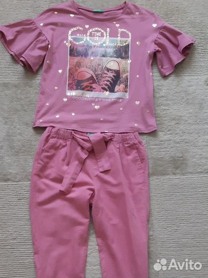 Одежда летняя для девочки 140-146