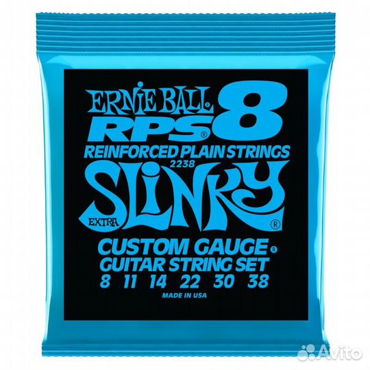 Ernie ball 2238 8-38 струны для электрогитары