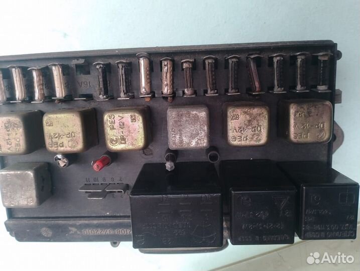 Блок предохранителей ваз 2108-09 старого образца