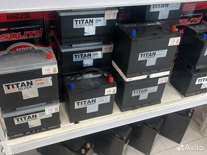 Аккумулятор Titan 60Ah 540а О/П