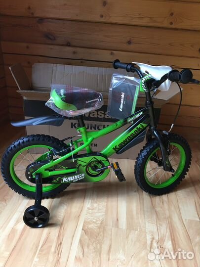 Новый велосипед 14 дюймов Кавасаки KBX krunch
