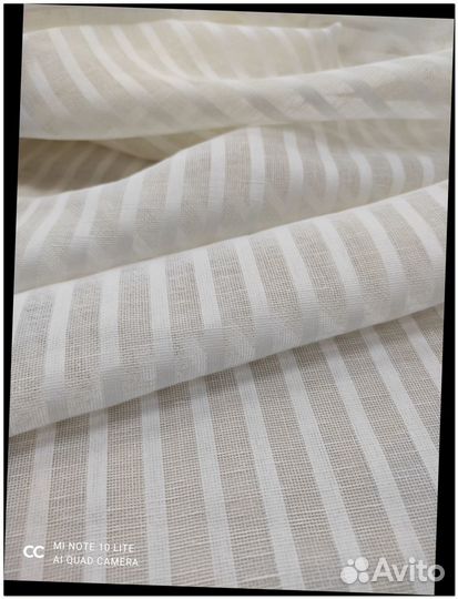 Хлопко льнаная ткань. Лен