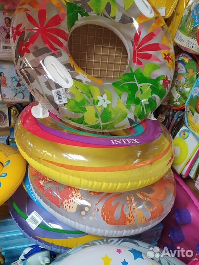 Круги для плавания надувные