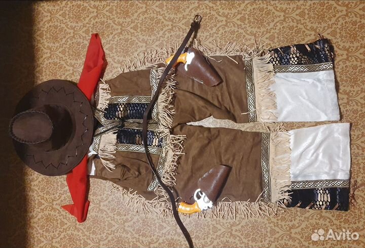 Костюм ковбоя на мальчика 5-6 лет, размер L