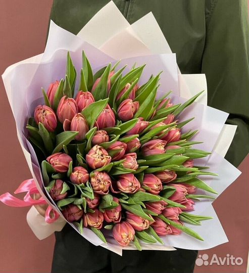 Букет Тюльпанов, цветы Тюльпаны