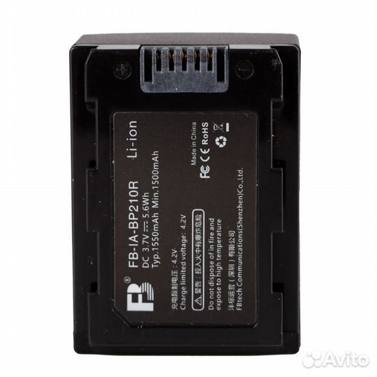 Аккумулятор FB BP210R для Samsung HMX-H405 H400 H3