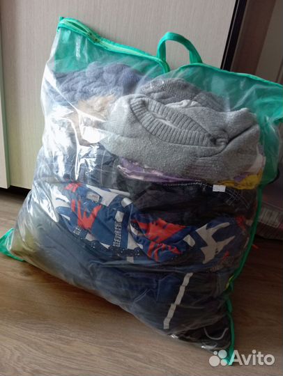 Детские вещи пакетом на мальчика 86 92
