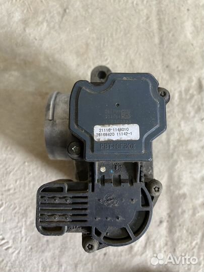 Дросельная заслонка ваз 2114 с Епедалью