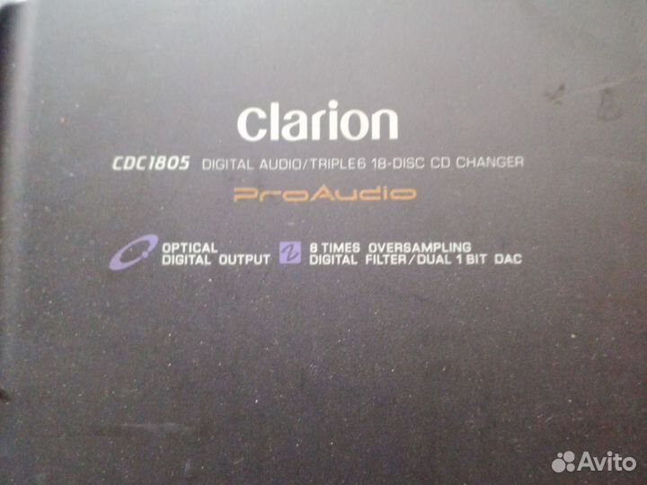 Cd чейнджер Clarion cdc 1805