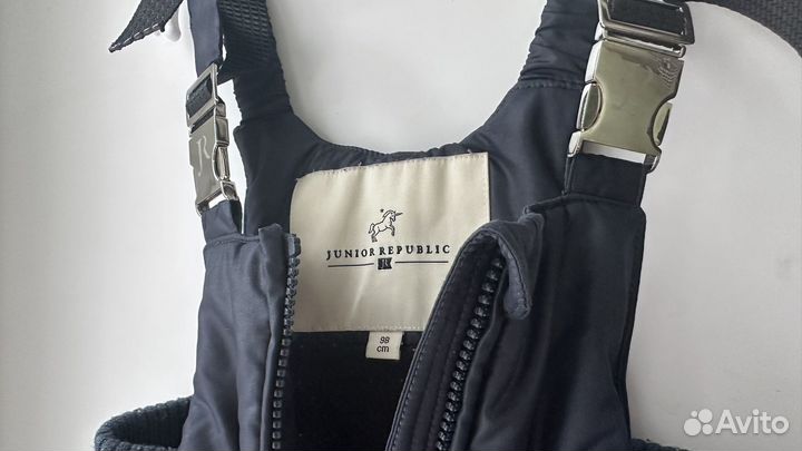 Полукомбинезон зимний для мальчика 92/98