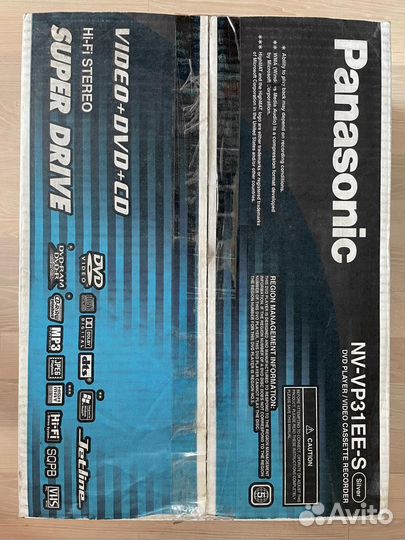 Dvd vhs recorder Panasonic NV-VP31EE-S