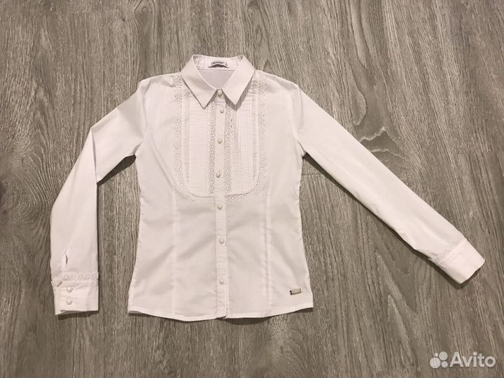 Рубашка школьная Pinetti, размер 134