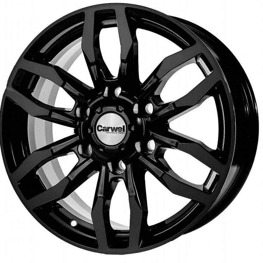 Диски Carwel Немо 7.5x17 6x139.7 ET25 D106.1 BK