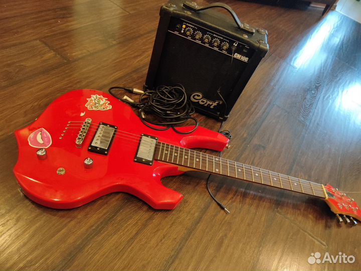 Электро гитара с комбиком