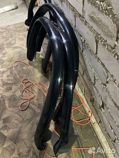 Проставки колесные на Л/К 200 с расширителями арок