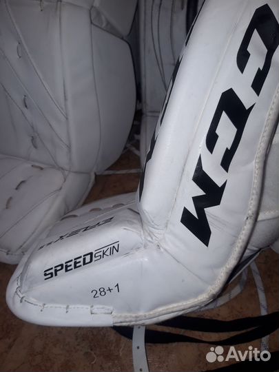 Вратарские щитки ccm 28+1