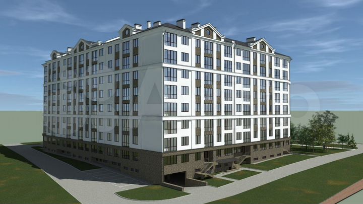 1-к. квартира, 42,6 м², 4/8 эт.