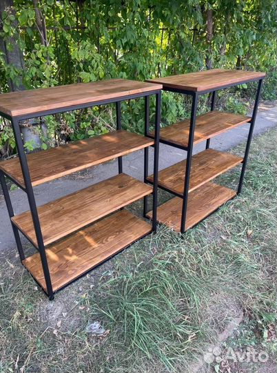 Лофт стеллаж для дома и офиса