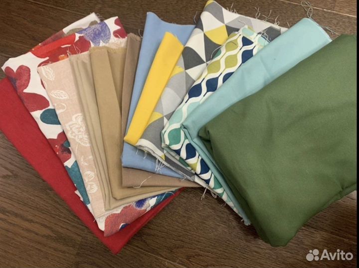 Набор отрезов ткани dack и икеа