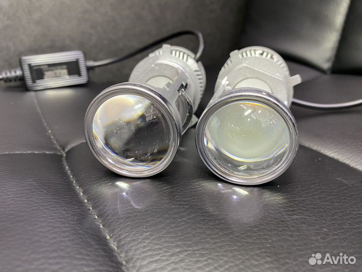Bi-led линзы h4 mini Маяк