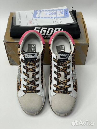 Кроссовки golden goose 36-40, натуральные