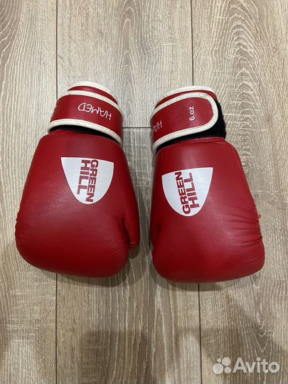 Боксерские перчатки 6 oz