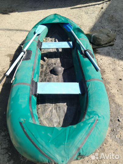 Лодка надувная резиновая бу
