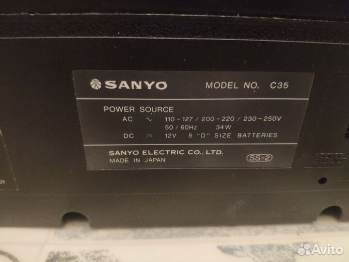 Магнитофон Sanyo c35