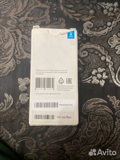 Модем yota 4G LTE