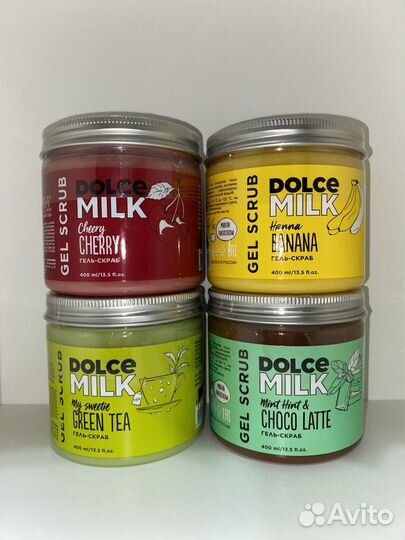 Гель-скраб для тела dolche milk