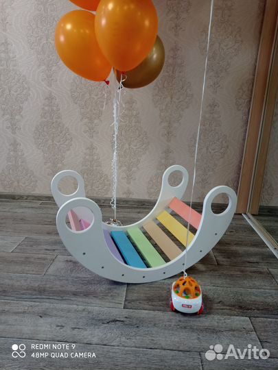 Радуга качалка