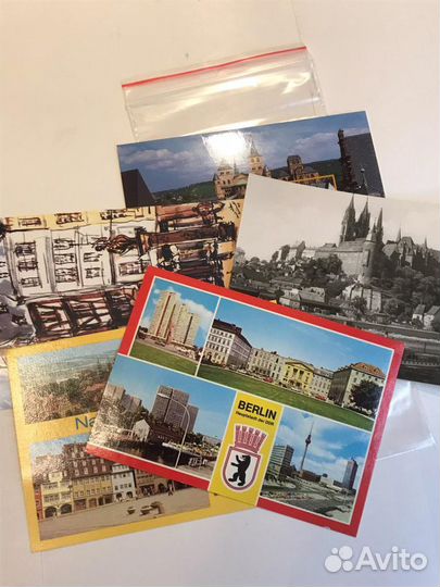 Почтовая открытка Берлин Германия гдр винтажные