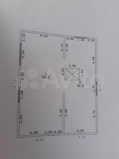 Дом 80 м² на участке 10 сот.